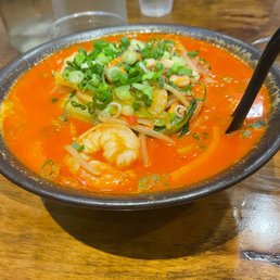 Super Spicy Seafood Ramen