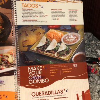 Altos De Jalisco - a menu for a mexican restaurant - Seafood Near Me - Winchester, Virginia