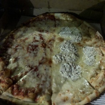 NY Pie - It's the half NY Cheese Pizza and the NY white - Pizza Near Me - Nashville, Tennessee
