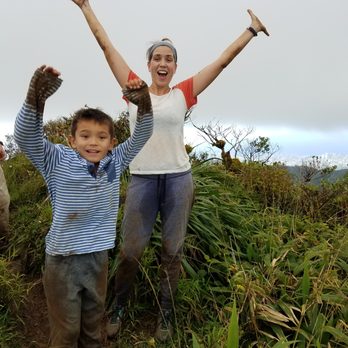 Ka'au Crater - We made it to the top! My wife looked like she peed herself! Son changed into long sleeves for the thicker bushes - Hiking Near Me - Honolulu, Hawaii Ka'au Crater - We made it to the top! My wife looked like she peed herself! Son changed into long sleeves for the thicker bushes - Hiking Near Me - Honolulu, Hawaii