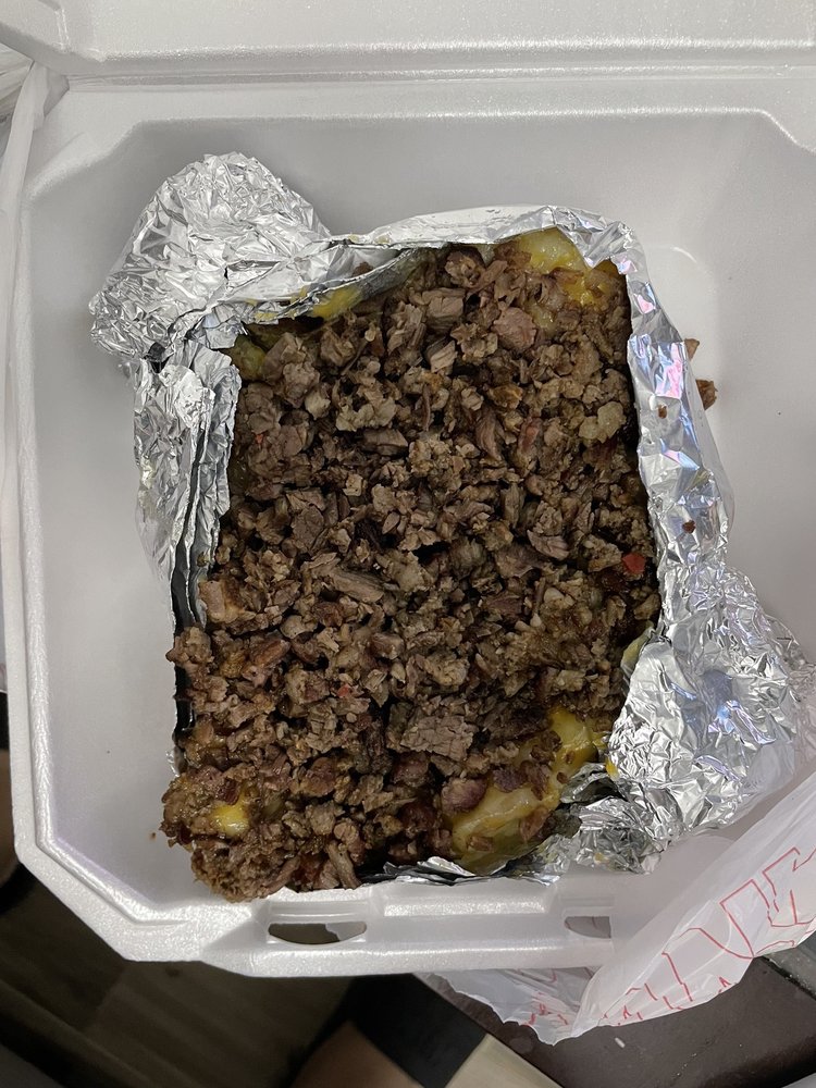 Food from Taqueria El Vulcan