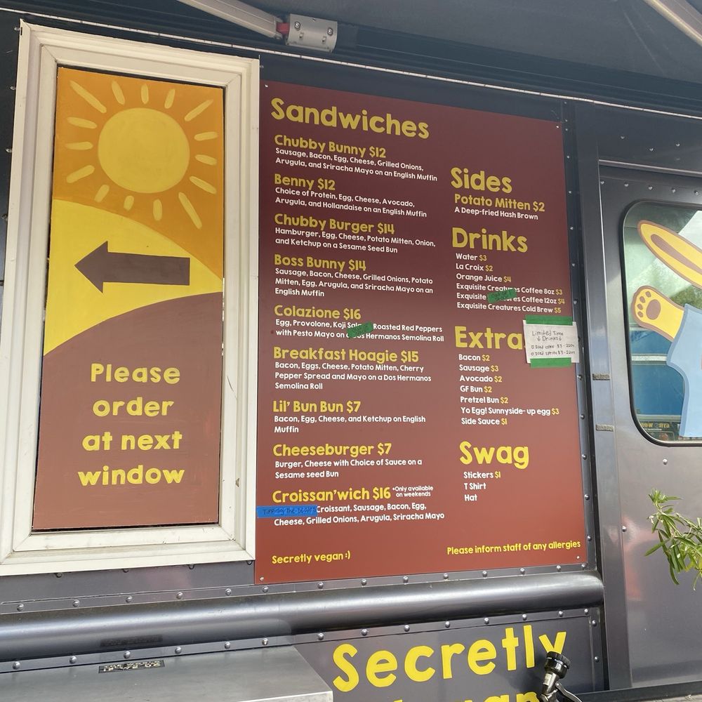 Chubby Bunny - Menu - Food Trucks Near Me - Portland, Oregon Chubby Bunny - Menu - Food Trucks Near Me - Portland, Oregon
