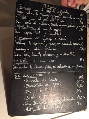 Menu photo 3 Le Cucine Mandarosso Barcelona, B Menu photo 3 Le Cucine Mandarosso Barcelona, B
