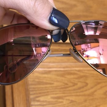 Tracy Optometry Group - Came out rose gold and see through. Suppose to be tinted dark in the back so you can't see through them. - Optometrists Near Me - Tracy, California