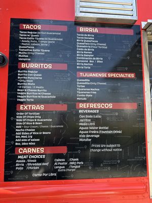 Menu photo 8 Tacos El Tijuanense Sherman Oaks, CA Menu photo 8 Tacos El Tijuanense Sherman Oaks, CA