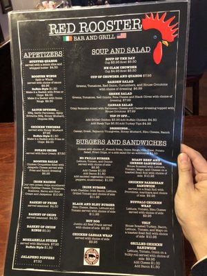 Menu photo 3 The Red Rooster Bar & Grill Wrentham, MA