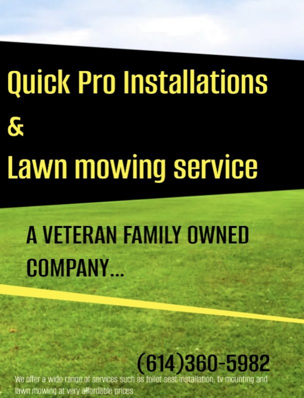 Slide of Quick Pro Installations & Lawn Mowing Service