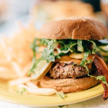 Barnaby's Cafe - Such a beautiful and delicious burger. - American Near Me - Houston, Texas Barnaby's Cafe - Such a beautiful and delicious burger. - American Near Me - Houston, Texas