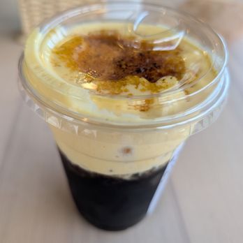 Lily Pearl Bubble Tea and Cafe - Creme Brulee Cold brew - Bubble Tea Near Me - Suffolk, Virginia