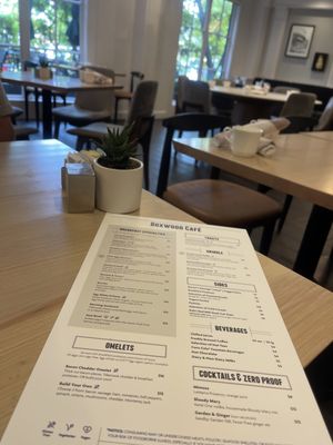 Menu photo 2 Boxwood Cafe Portland, OR