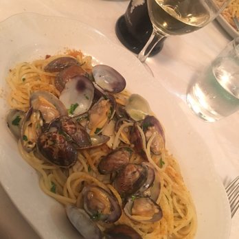 Trattoria il Paiolo - Spaghetti with clams had fish eggs - Italian Near Me - Milan, Michigan