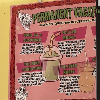 Jackalope Coffee & Tea House - Summer menu - Coffee & Tea Near Me - Chicago, Illinois