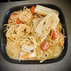 Savor St. Charles - Linguini with shrimp