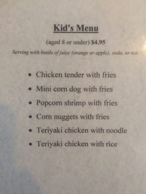 Menu photo 1 Hibachi Fusion Summerville, SC Menu photo 1 Hibachi Fusion Summerville, SC