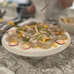 The Carolina Chef - Shrimp crudo