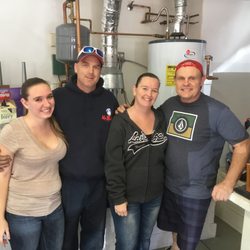 Nate with some happy customers:)