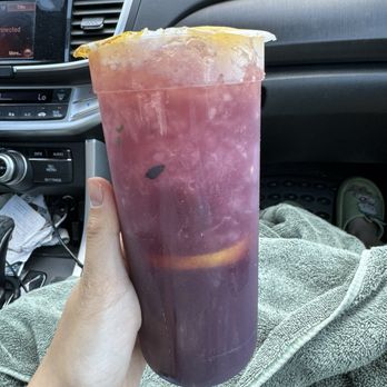 Eightfold Tea Shoppe - Blueberry Mojito - Bubble Tea Near Me - Costa Mesa, California