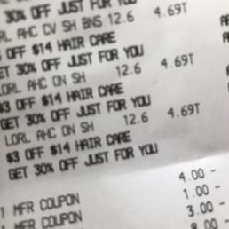 Had to go to a different cvs to make my purchase because this place wouldn't accept my coupons.