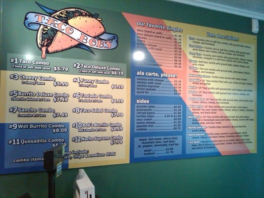 Menu photo 7 Taco Bob's Kalamazoo, MI