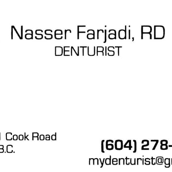 Nasser Farjadi Denturist - General Dentistry Near Me - Richmond, British Columbia Nasser Farjadi Denturist - General Dentistry Near Me - Richmond, British Columbia