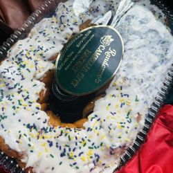 Randazzo's Camellia City Bakery - A traditional king cake-medium