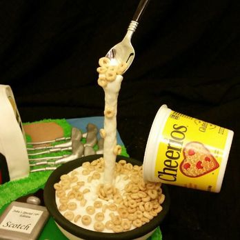 Delicate Creations - a cake made to look like a bowl of cereal - Cupcakes Near Me