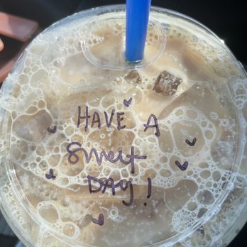 Dutch Bros Coffee - Sugar free Decaf Iced White Russian - Coffee & Tea Near Me - Fresno, California