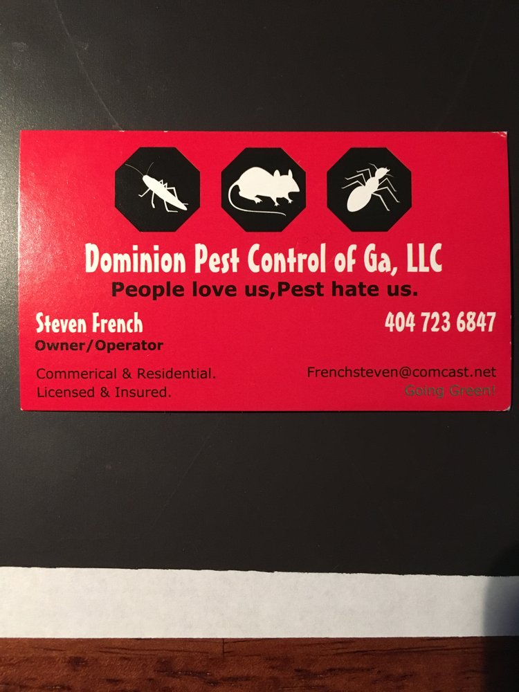 DOMINION PEST CONTROL OF Douglasville, Pest Control