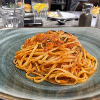 Moonshadows - Lobster/Crab Linguine - Seafood Near Me - Malibu, California Moonshadows - Lobster/Crab Linguine - Seafood Near Me - Malibu, California