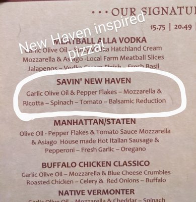 Menu photo 2 Colatina Exit Bradford, VT