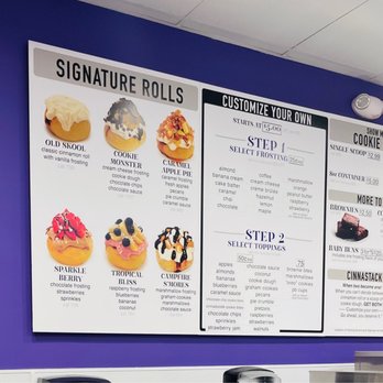 Cinnaholic - Menu - Desserts Near Me - Cary, North Carolina Cinnaholic - Menu - Desserts Near Me - Cary, North Carolina