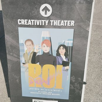 Creativity Theater - R.O.I (Return On Investment) {9/2/2026} - Arts & Entertainment Near Me - San Francisco, California Creativity Theater - R.O.I (Return On Investment) {9/2/2026} - Arts & Entertainment Near Me - San Francisco, California
