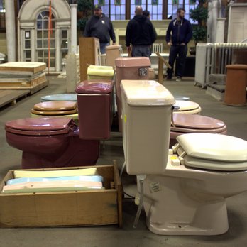 Second Chance - Second Chance - collection of pastel color toilets - Furniture Stores Near Me - Baltimore, Maryland