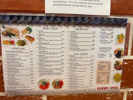 Menu photo 2 Fuzen Pho Henderson, NV