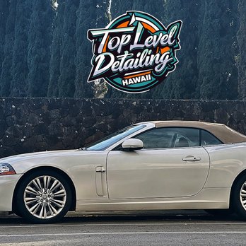 Top Level Detailing - Polishing and interior deep cleaning of a classic Jaguar XK convertible - Auto Detailing Near Me - Waipahu, Hawaii Top Level Detailing - Polishing and interior deep cleaning of a classic Jaguar XK convertible - Auto Detailing Near Me - Waipahu, Hawaii