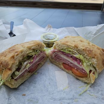Rocco's Italian Deli - The Corner Deli Sandwich with a side of Giardiniera - Italian Near Me - Detroit, Michigan Rocco's Italian Deli - The Corner Deli Sandwich with a side of Giardiniera - Italian Near Me - Detroit, Michigan