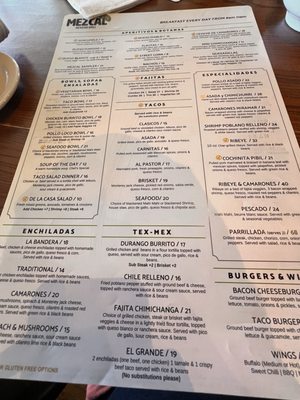 Menu photo 8 Mezcal Mexican Grill Miramar Beach, FL Menu photo 8 Mezcal Mexican Grill Miramar Beach, FL