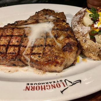 LongHorn Steakhouse - Tbone steak meal, came with salad too - American Near Me - Rocky Hill, Connecticut LongHorn Steakhouse - Tbone steak meal, came with salad too - American Near Me - Rocky Hill, Connecticut