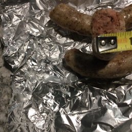 Very skinny CPMarket polish sausage.
