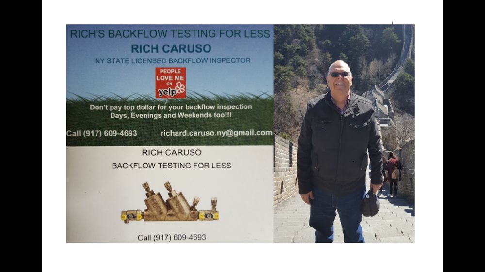 Slide of Rich's Backflow Testing For Less