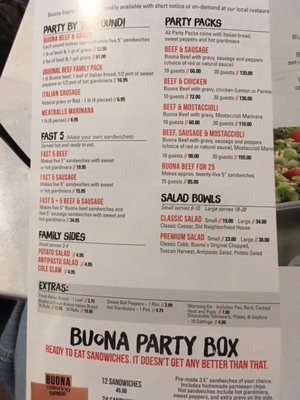 Menu photo 3 Buona Orland Park, IL Menu photo 3 Buona Orland Park, IL