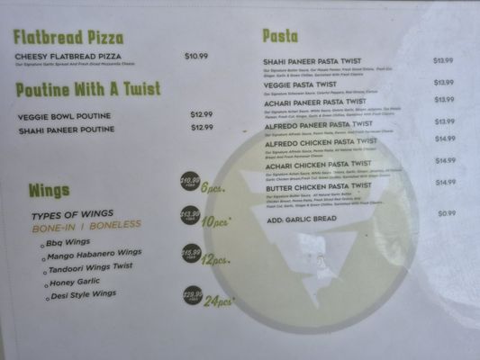 Menu photo 2 Chicago's Pizza Twist Brampton, ON