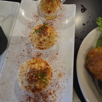 The Landing - Deviled eggs - Cocktail Bars Near Me - Grand Prairie, Texas The Landing - Deviled eggs - Cocktail Bars Near Me - Grand Prairie, Texas