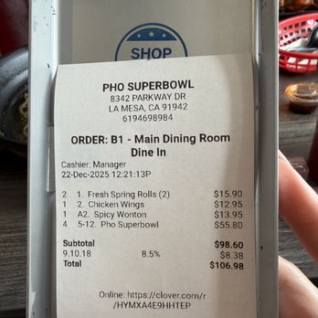 Pho Superbowl - Vietnamese Near Me - La Mesa, California Pho Superbowl - Vietnamese Near Me - La Mesa, California