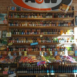 About 1/2 (or even less) of all the novelty sodas they carry!