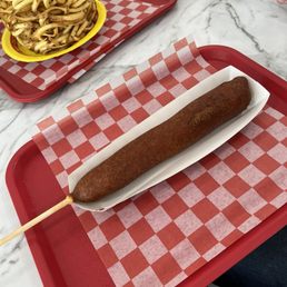 Giant Jumbo Corn Dog Giant Jumbo Corn Dog