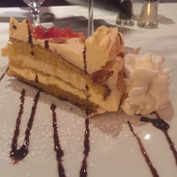 Dorsia Restaurant - I believe they called this canoli cake, regardless, my GF loved it - Italian Near Me - Boca Raton, Florida