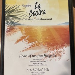 Menu cover