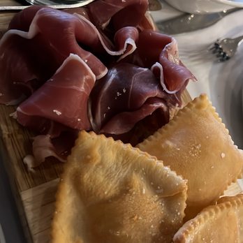 Centonove - GNOCCO FRITTO CON PROSCIUTTO - Italian Near Me - Los Gatos, California Centonove - GNOCCO FRITTO CON PROSCIUTTO - Italian Near Me - Los Gatos, California
