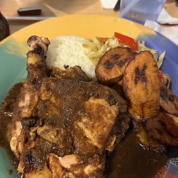 Jamaican Jerk Pit - Jerk Chicken with Plantains - Caribbean Near Me - Ann Arbor, Michigan Jamaican Jerk Pit - Jerk Chicken with Plantains - Caribbean Near Me - Ann Arbor, Michigan
